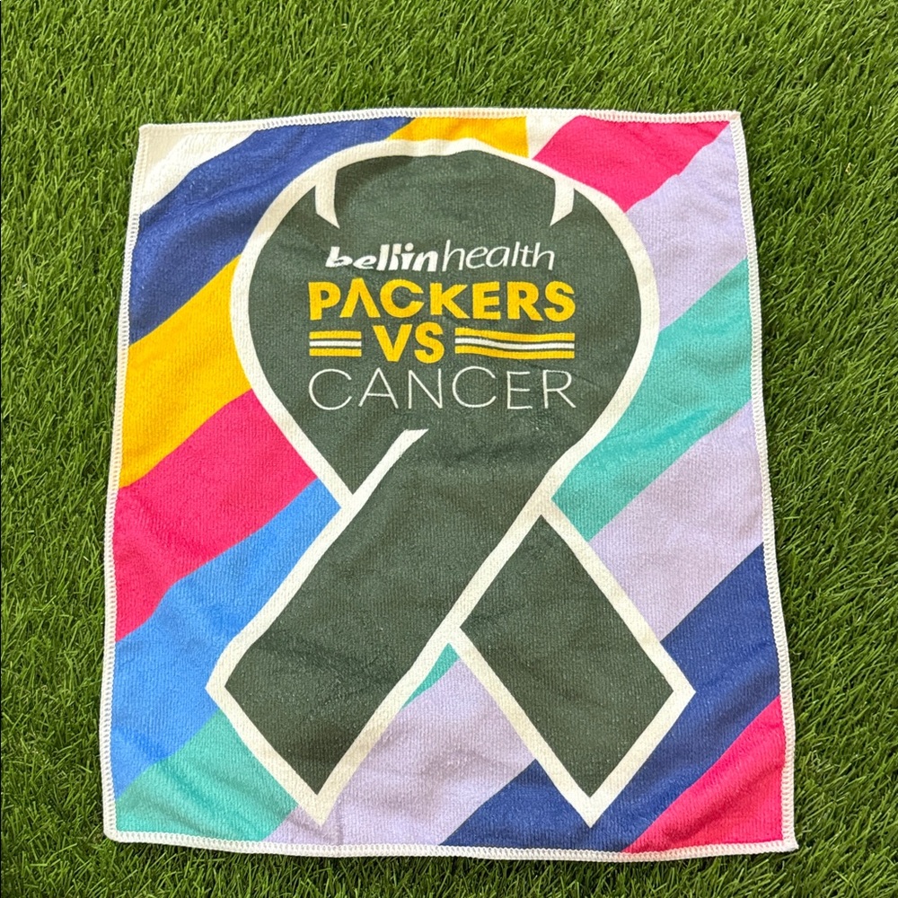 Microfiber Towels - Packers VS Cancer